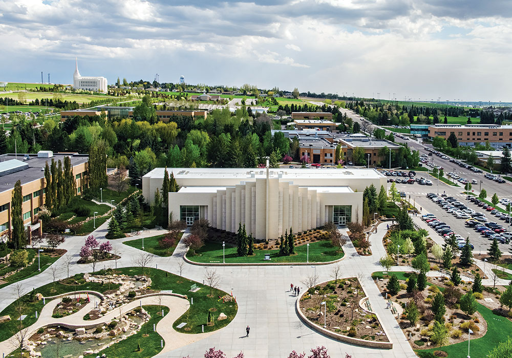 Brigham Young University-Idaho in Rexburg, Idaho. Photo by Sarah Jones/courtesy BYU-Idaho.