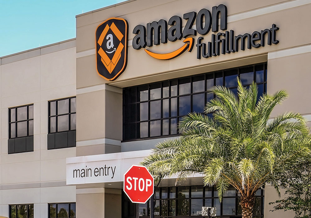 Already the largest internet-based retailer in the U.S., Amazon is moving fulfillment centers closer to consumers and envisions new transportation modes to get the orders to them.