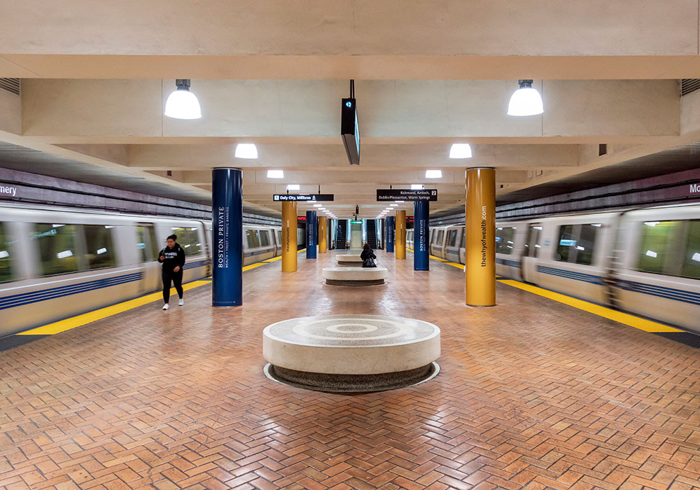 Montgomery Station, San Francisco — Friday, March 20