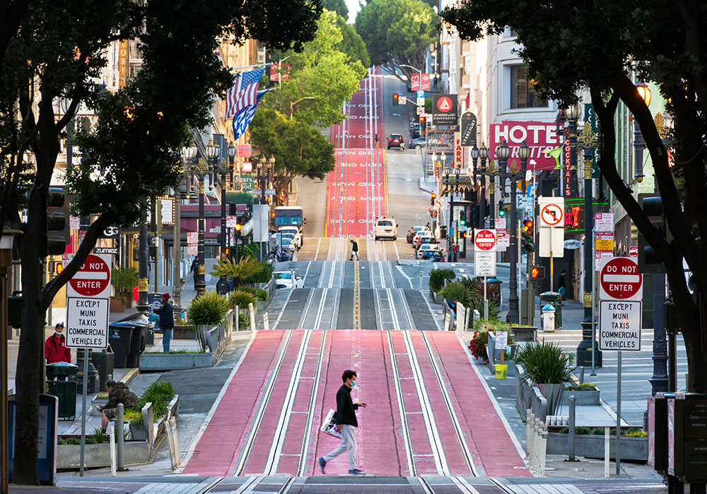 Powell Street, San Francisco — Monday, April 27