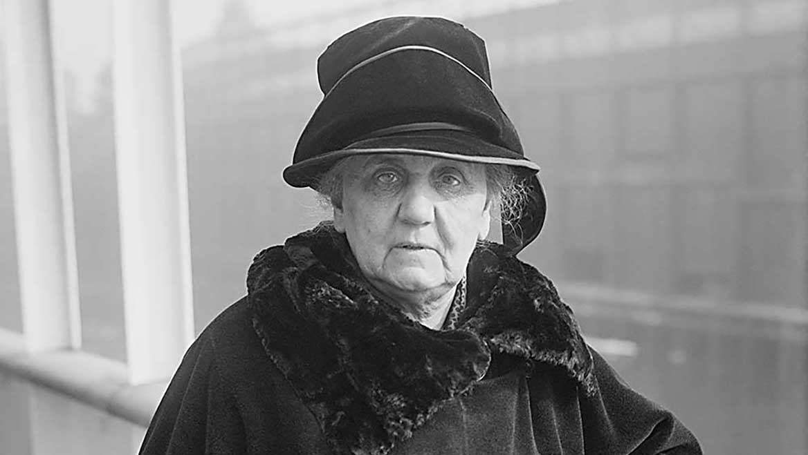 Jane Addams. Photo courtesy Library of Congress.