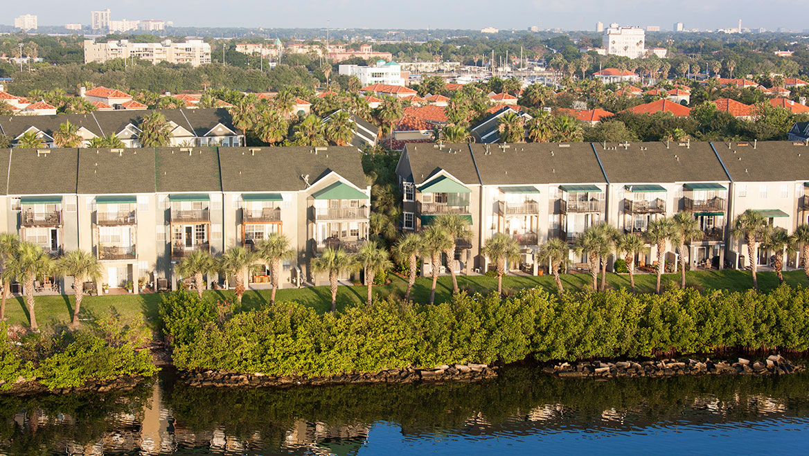 The traditional divide between water and land planning means Florida's Tampa Bay Water utility can only provide water, not participate in decisions that affect the community's growth. Photo by virsuziglis/iStock/Getty Images Plus.