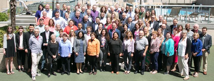 Leadership at NPC18 APA leaders at NPC18 in New Orleans. APA photo.