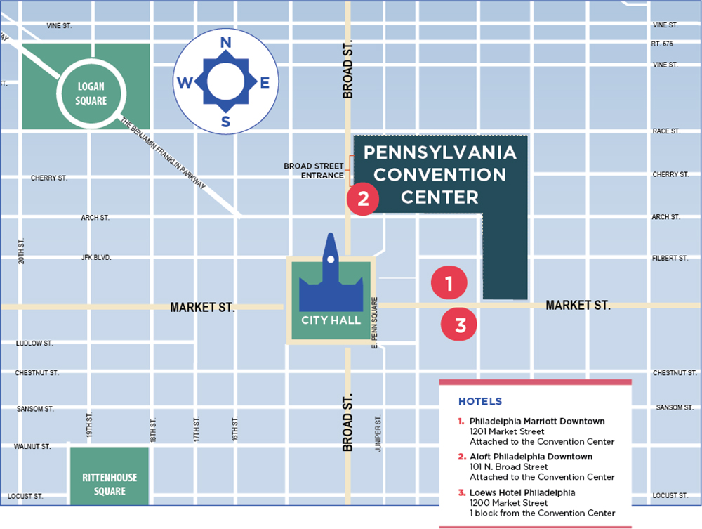 NPC23 City Center Map