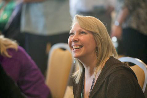 Lynn Jorgenson at the 2014 National Planning Conference Leadership Plenary in Atlanta.