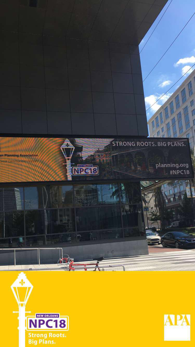 NPC18 geo-filter for Snapchat.