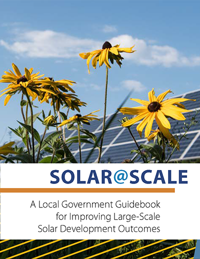 Cover of Solar@Scale guidebook