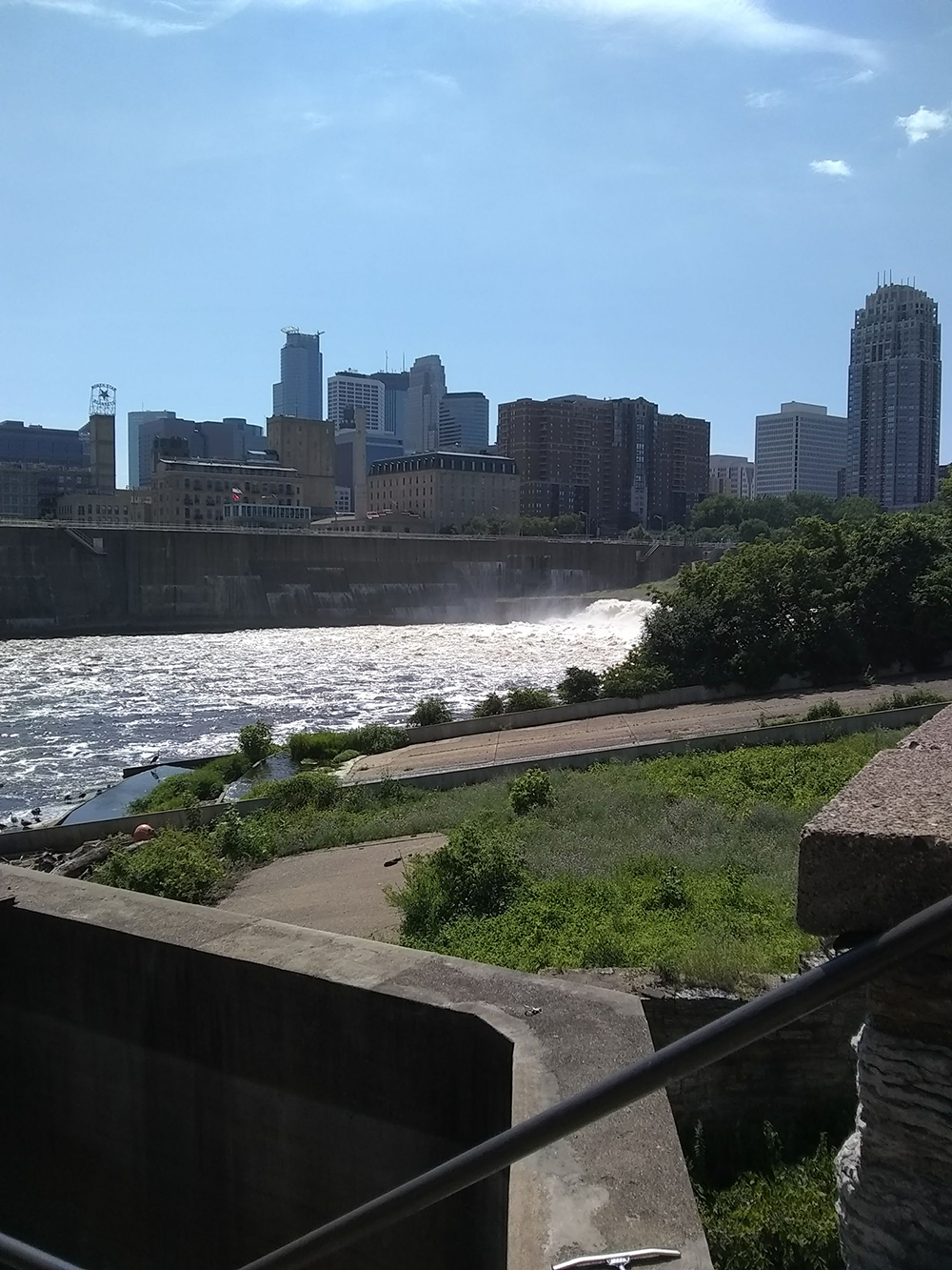 Photo of Saint Anthony Falls in Minneapolis. Photo: Joe DeAngelis, AICP.