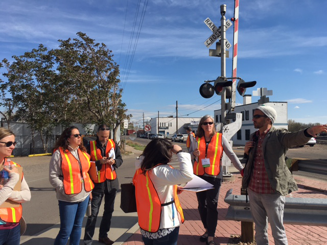 Denver native explains the challenges that come with having train tracks run through a neighborhood. Photo courtesy APA and APHA.