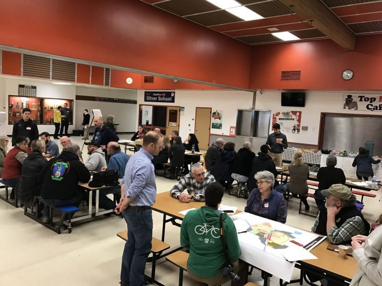 Workshop at the local high school in Willamina, Oregon in March 2017