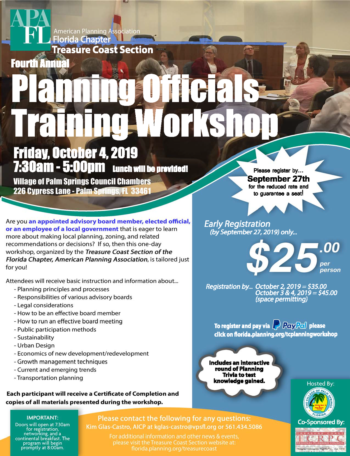 treasure coast section planning officials workshop 2019 flier