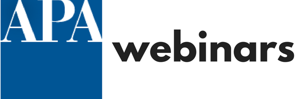apa webinars
