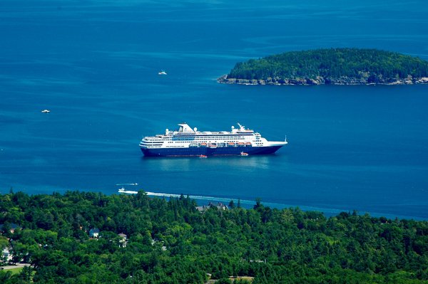 "Cruise Ship" by massmatt is licensed under CC BY-NC-SA 2.0