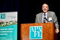Michael Busha, AICP, accepts the Lifetime Achievement Award